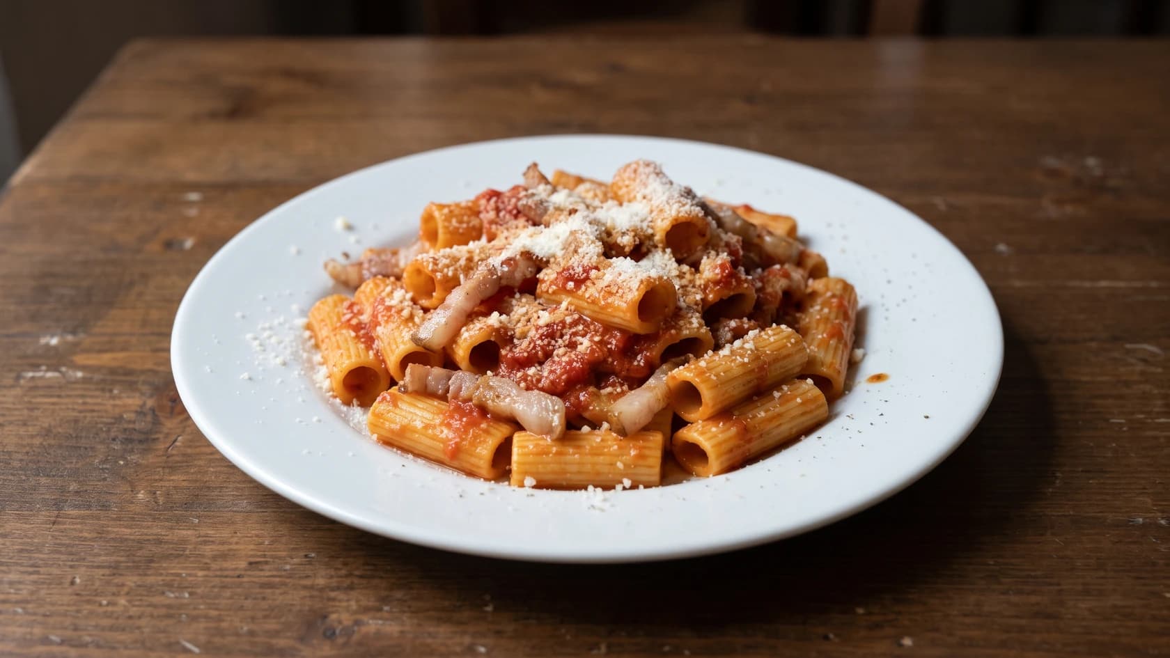 AI-made picture of Amatriciana