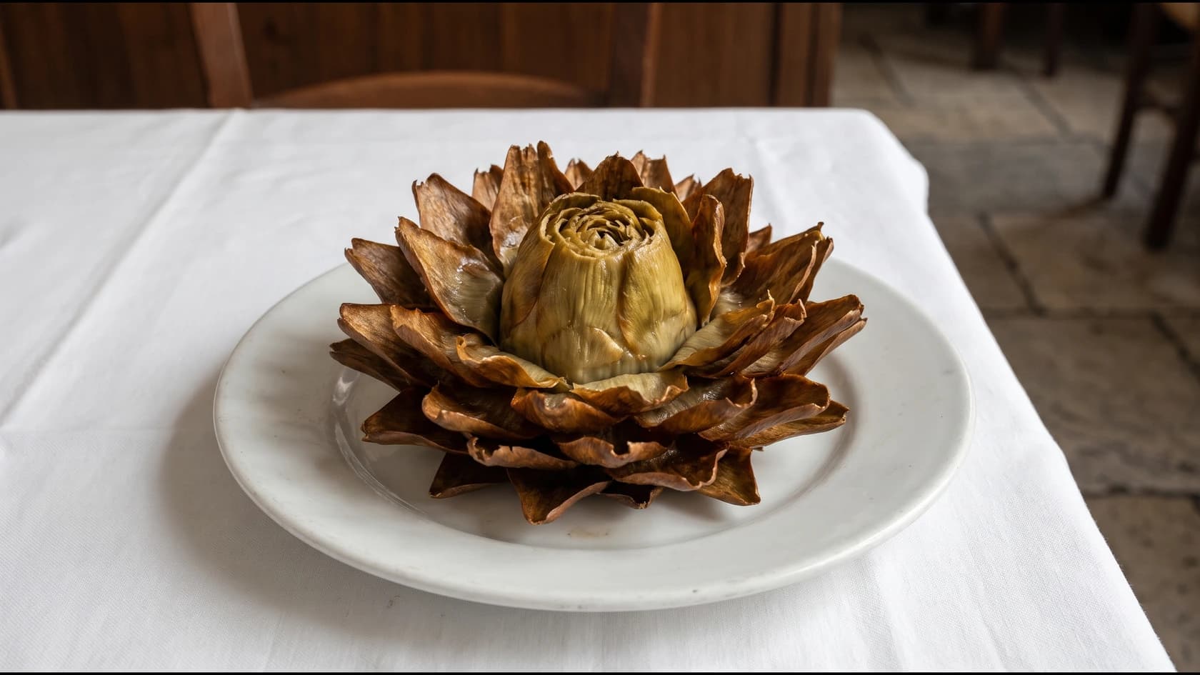 AI-made picture of Carciofi alla giudia