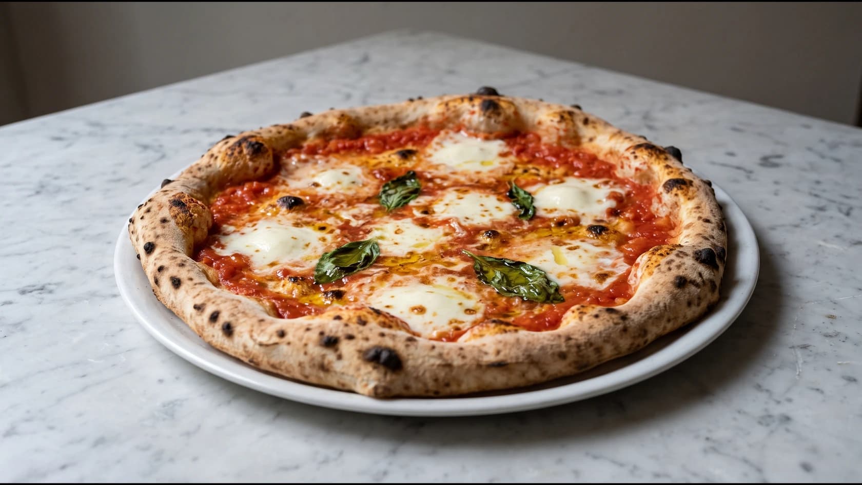 AI-made picture of Pizza Napoletana