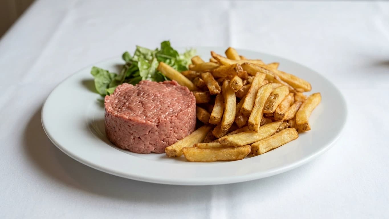 AI-made picture of Filet américain