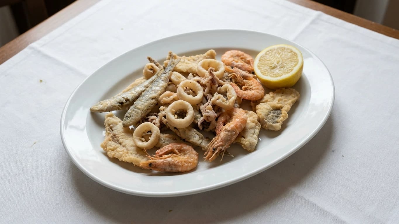 AI-made picture of Frittura veneziana (scartosso)