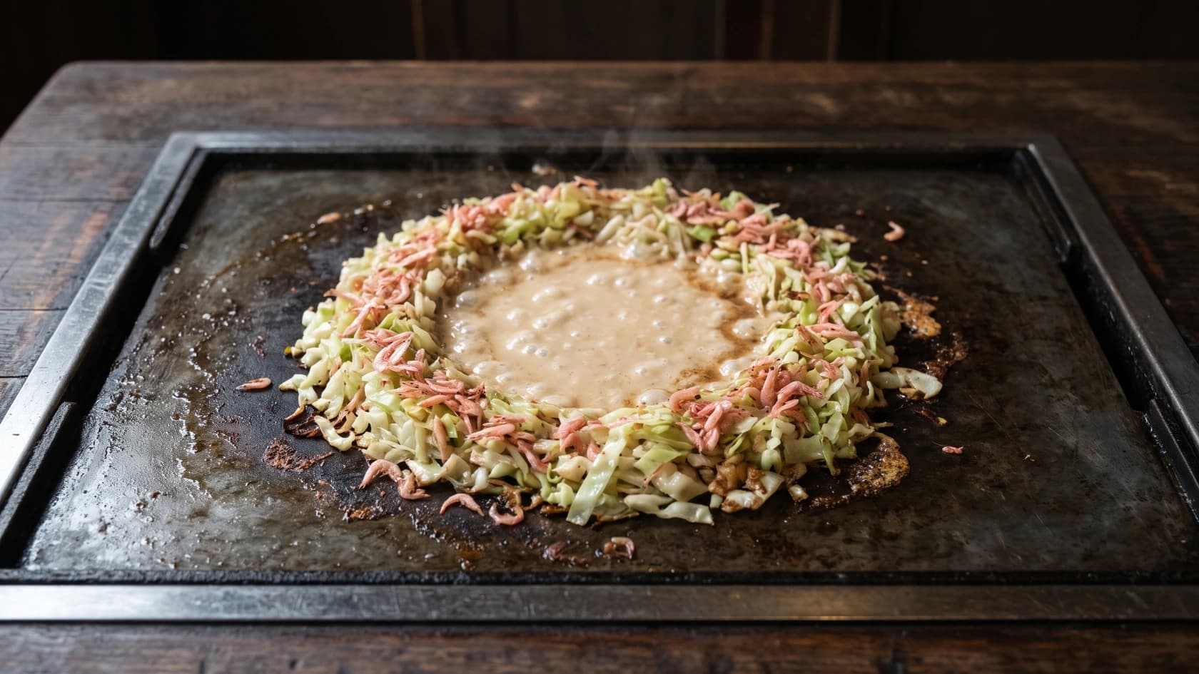 AI-made picture of Monja (もんじゃ)