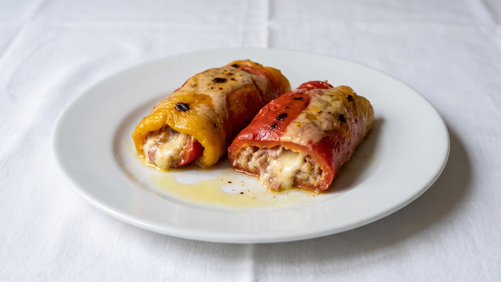 AI-made picture of Peperoni imbottiti