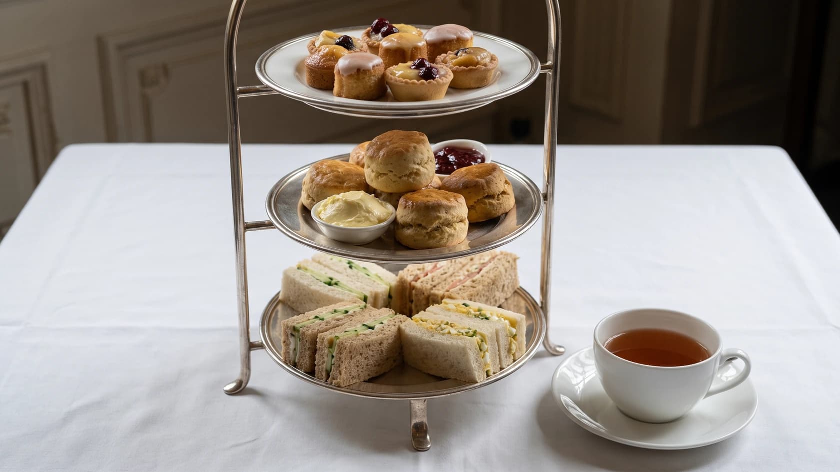AI-made picture of Afternoon tea
