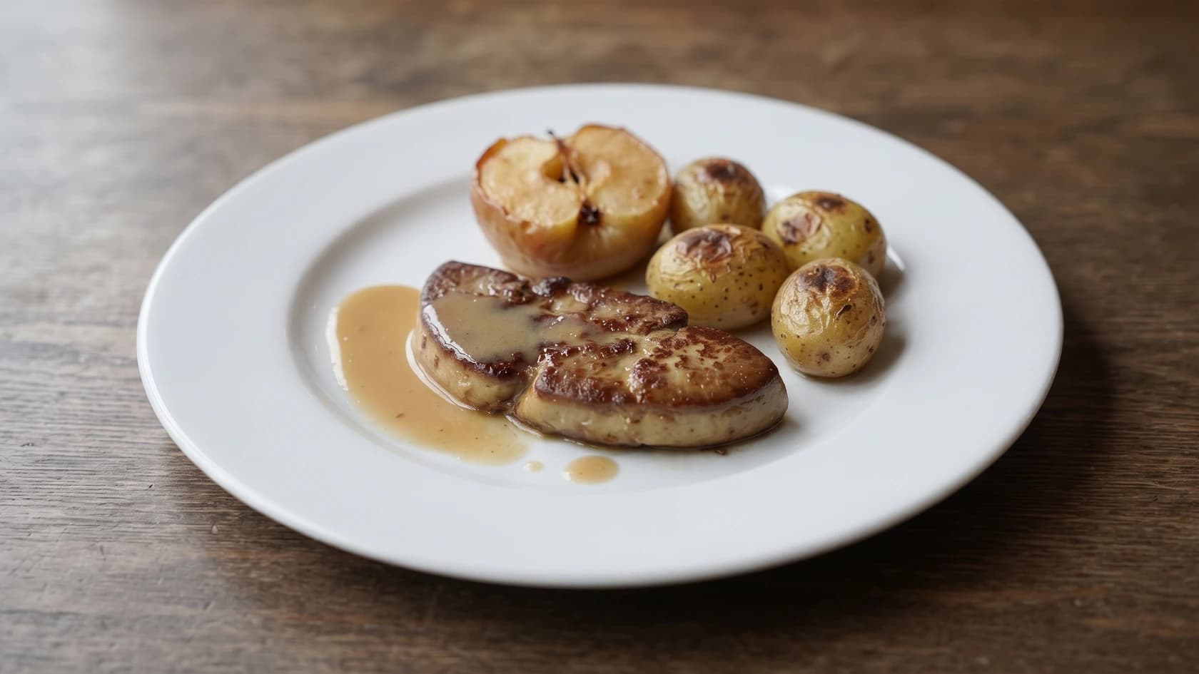 AI-made picture of Fattened-goose dishes
