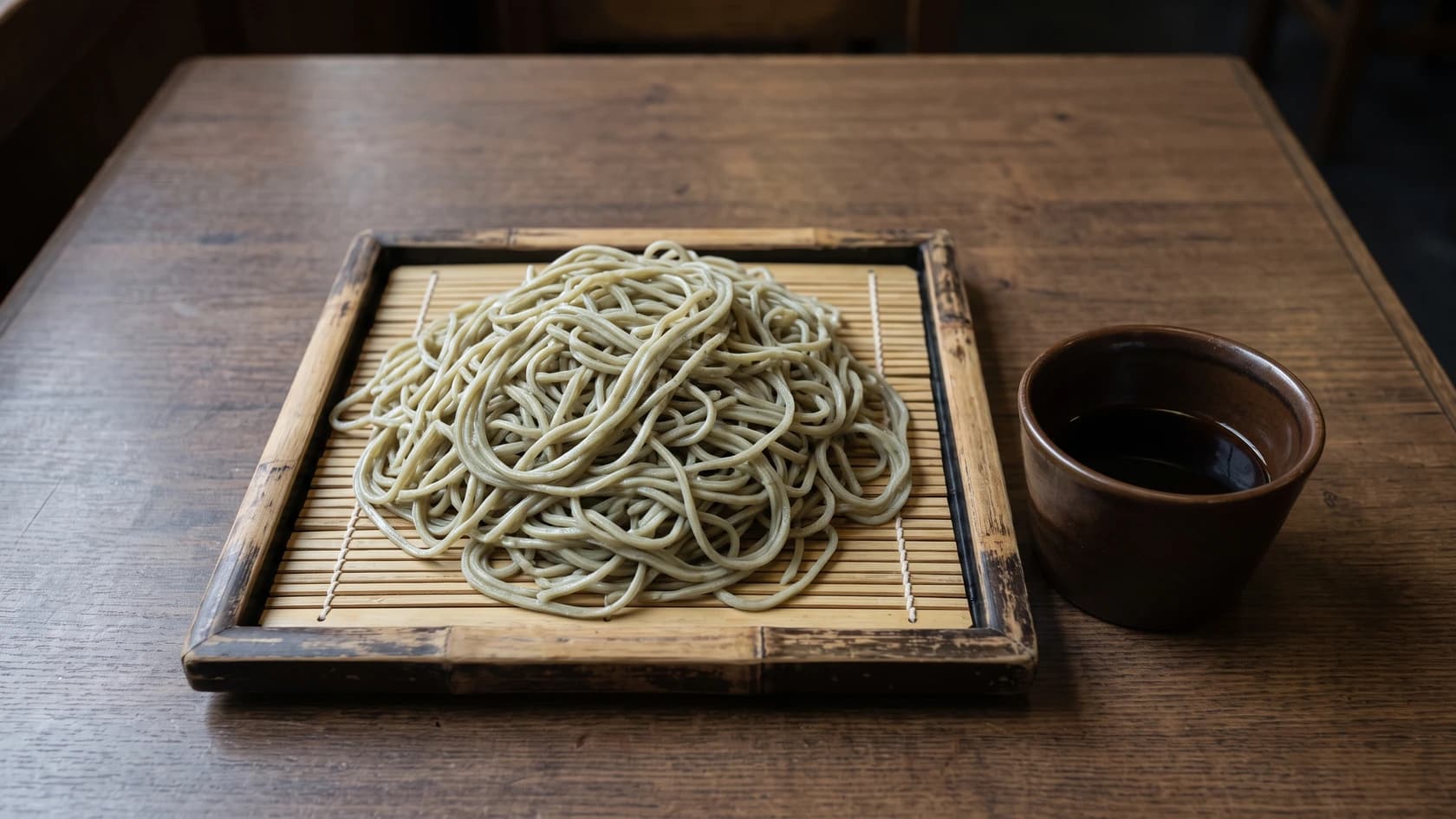 AI-made picture of Soba (蕎麦)