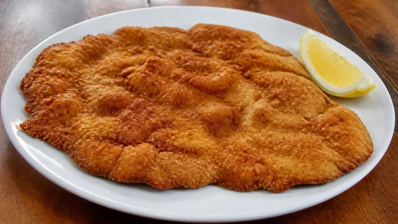 AI-made picture of Kotlet schabowy smażony na smalcu z mangalicy