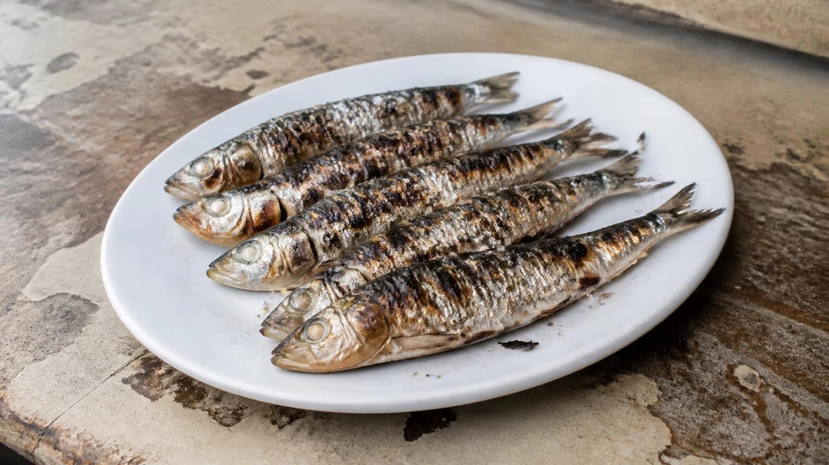 AI-made picture of Sardinas a la brasa