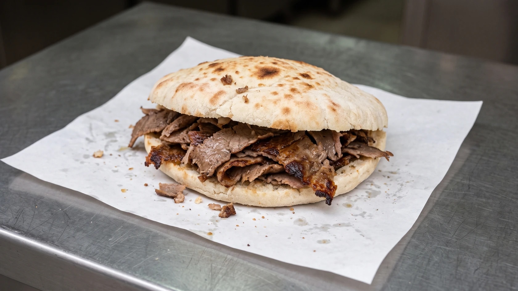 AI-made picture of Pide arası döner