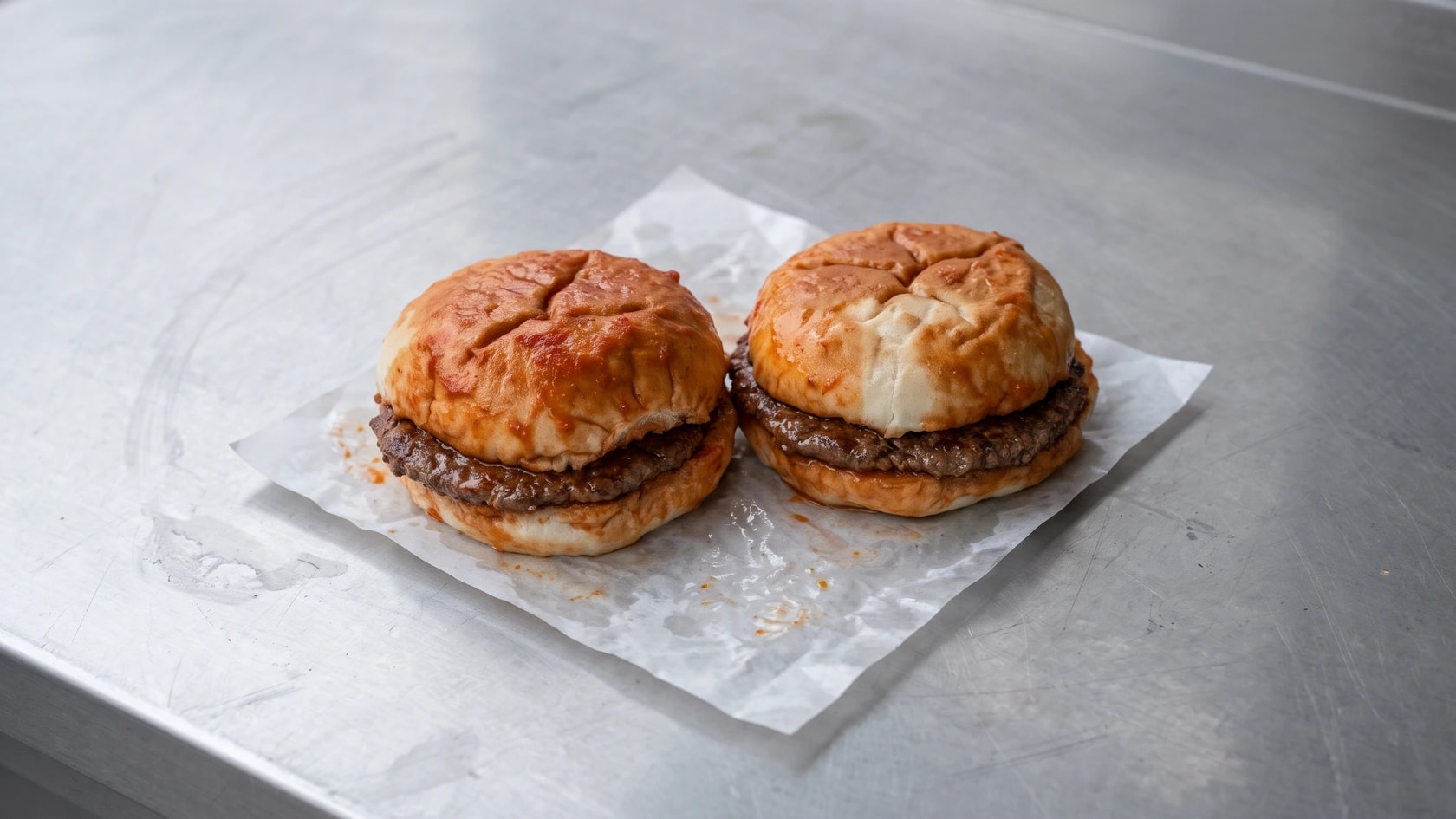 AI-made picture of Islak Hamburger