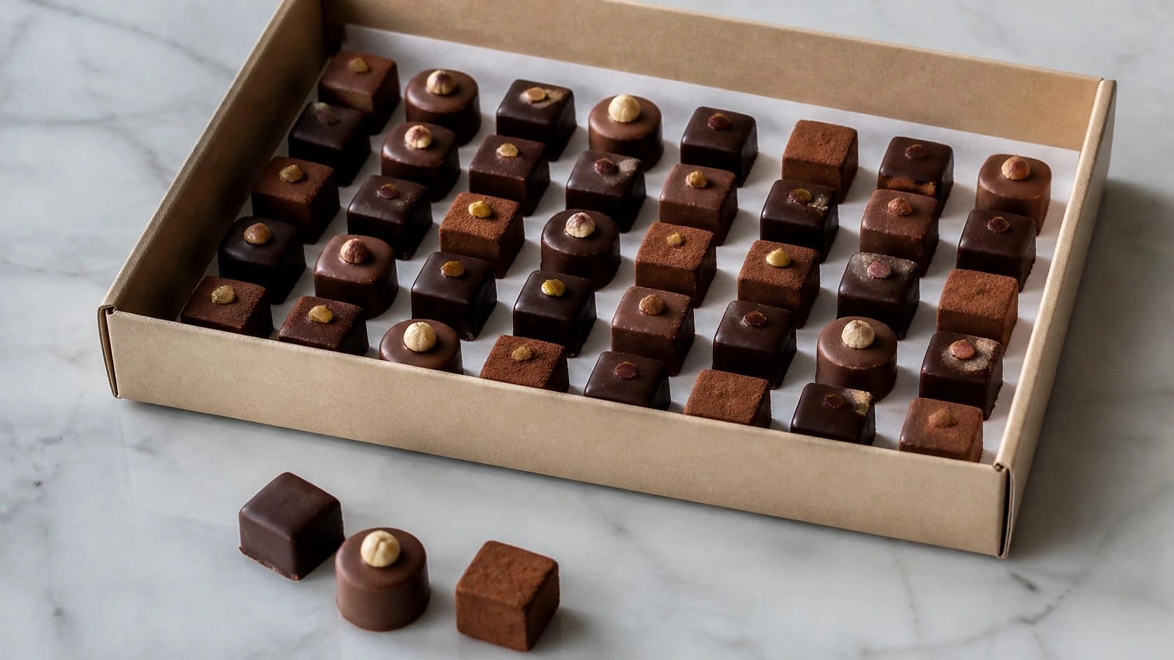 AI-made picture of Liliput Pralinen