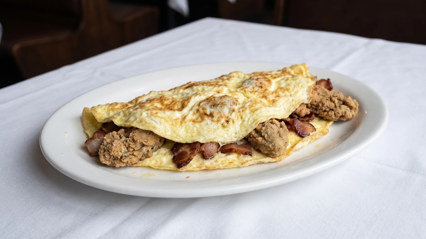 AI-made picture of Hangtown Fry
