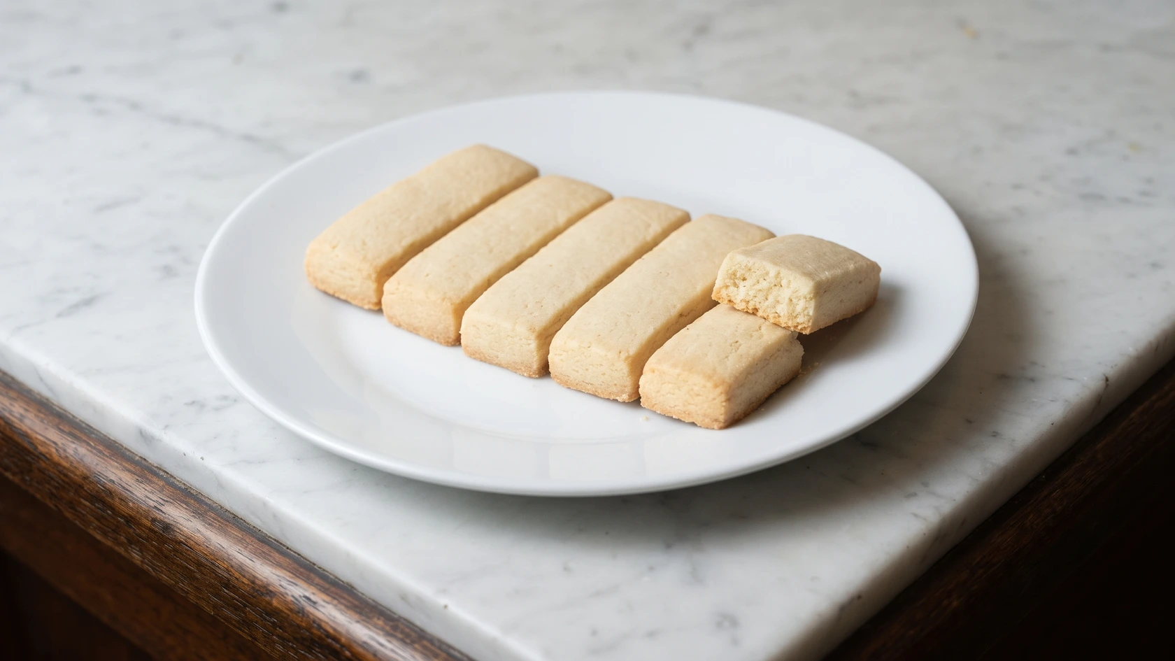 AI-made picture of Original Recipe shortbread fingers