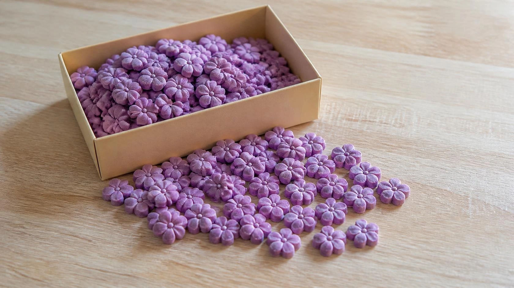 AI-made picture of Caramelos de violeta