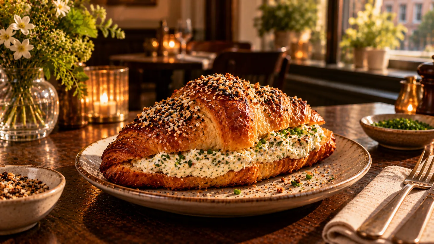 AI-made dish picture for TOAD Bakery
