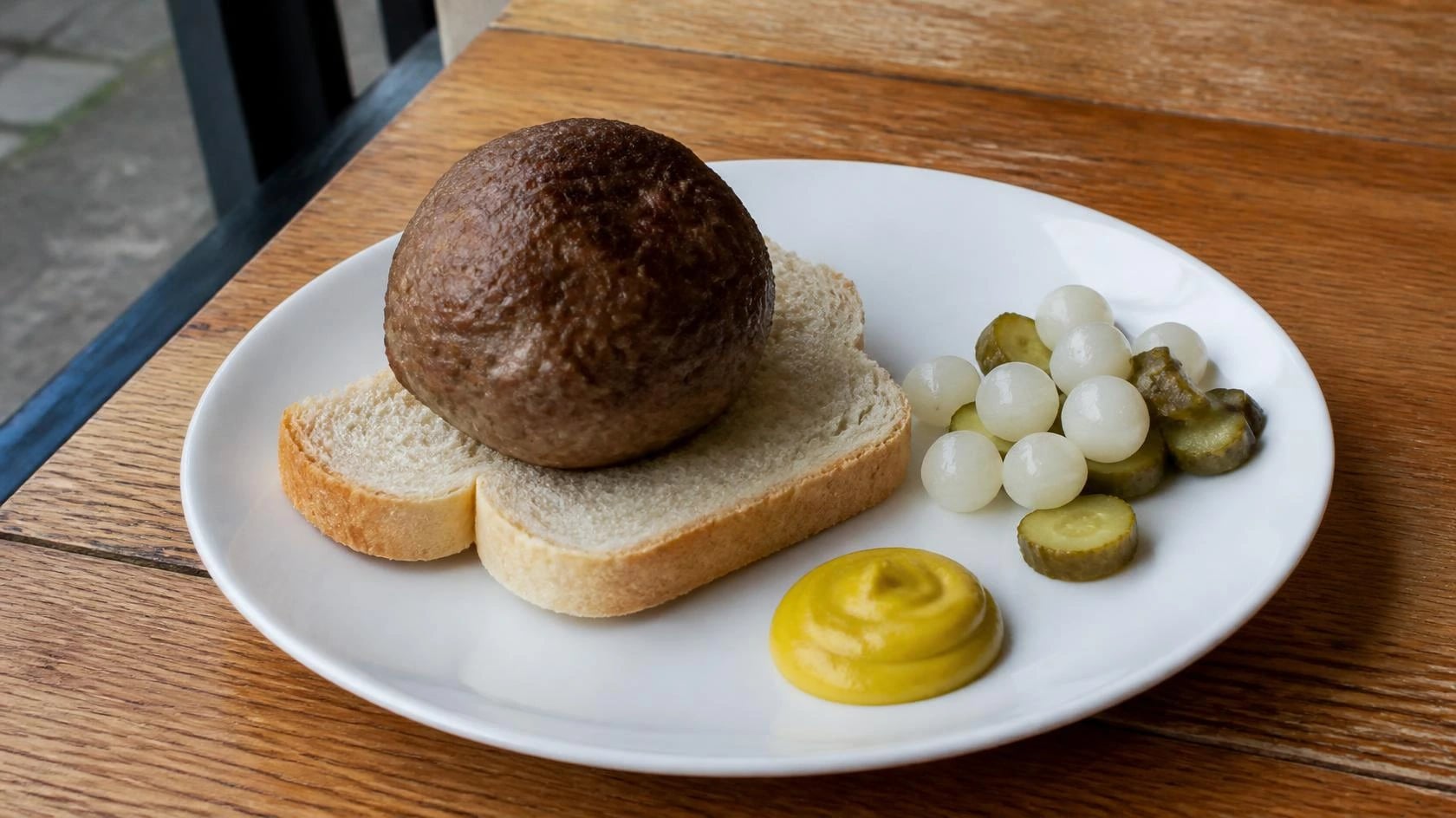 AI-made picture of Bal gehakt