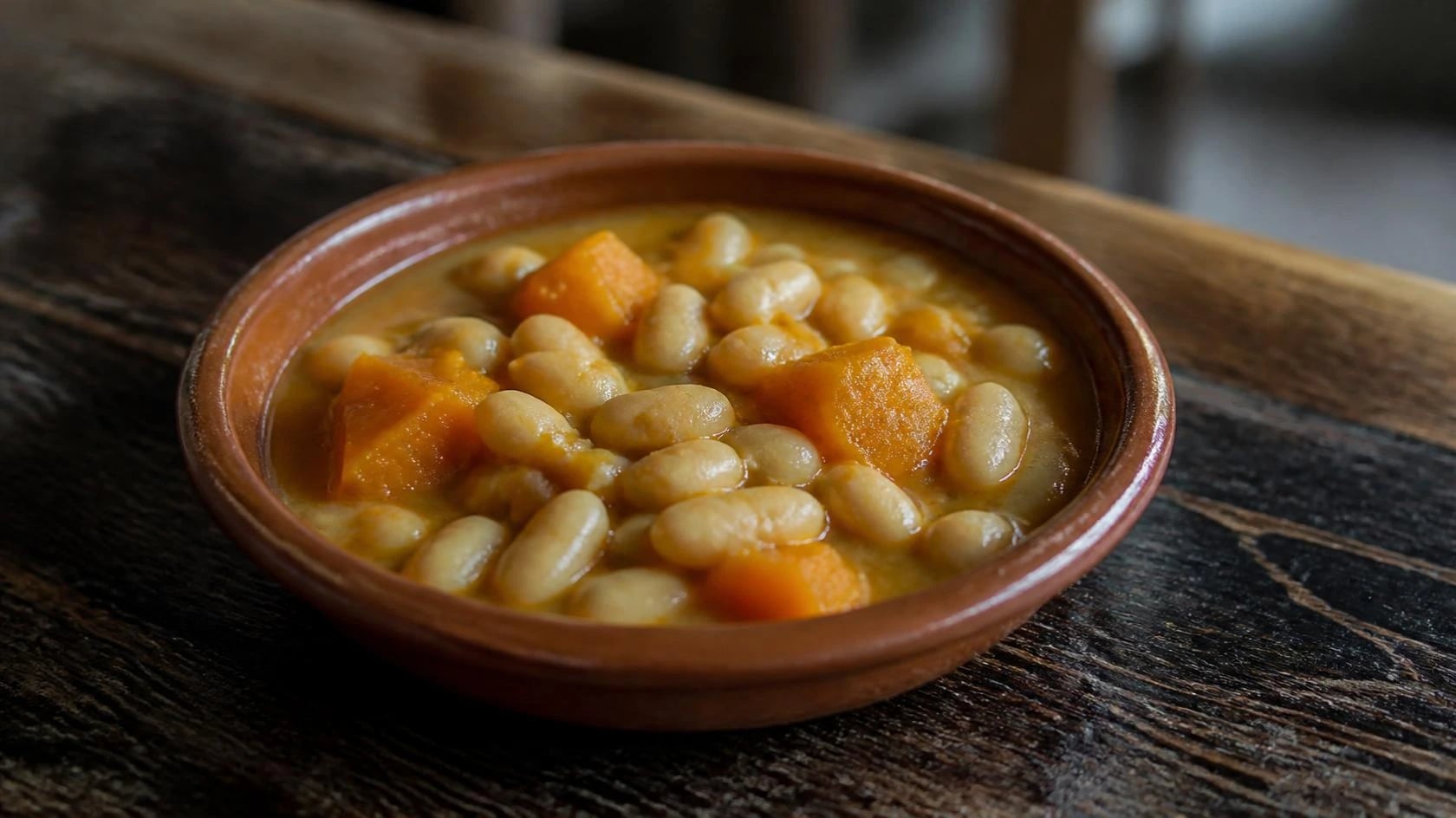 AI-made picture of Cocido de habichuelas y calabaza