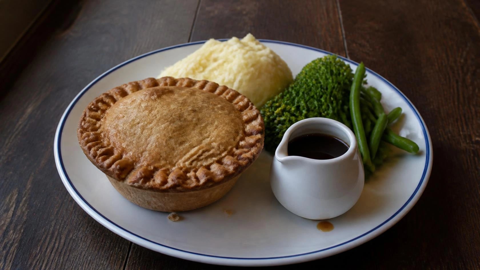 AI-made picture of Abbotsford Steak & Ale Pie