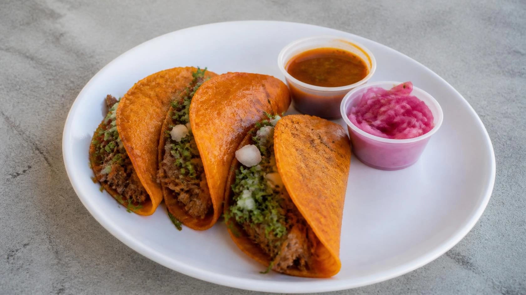 AI-made picture of Birria tacos