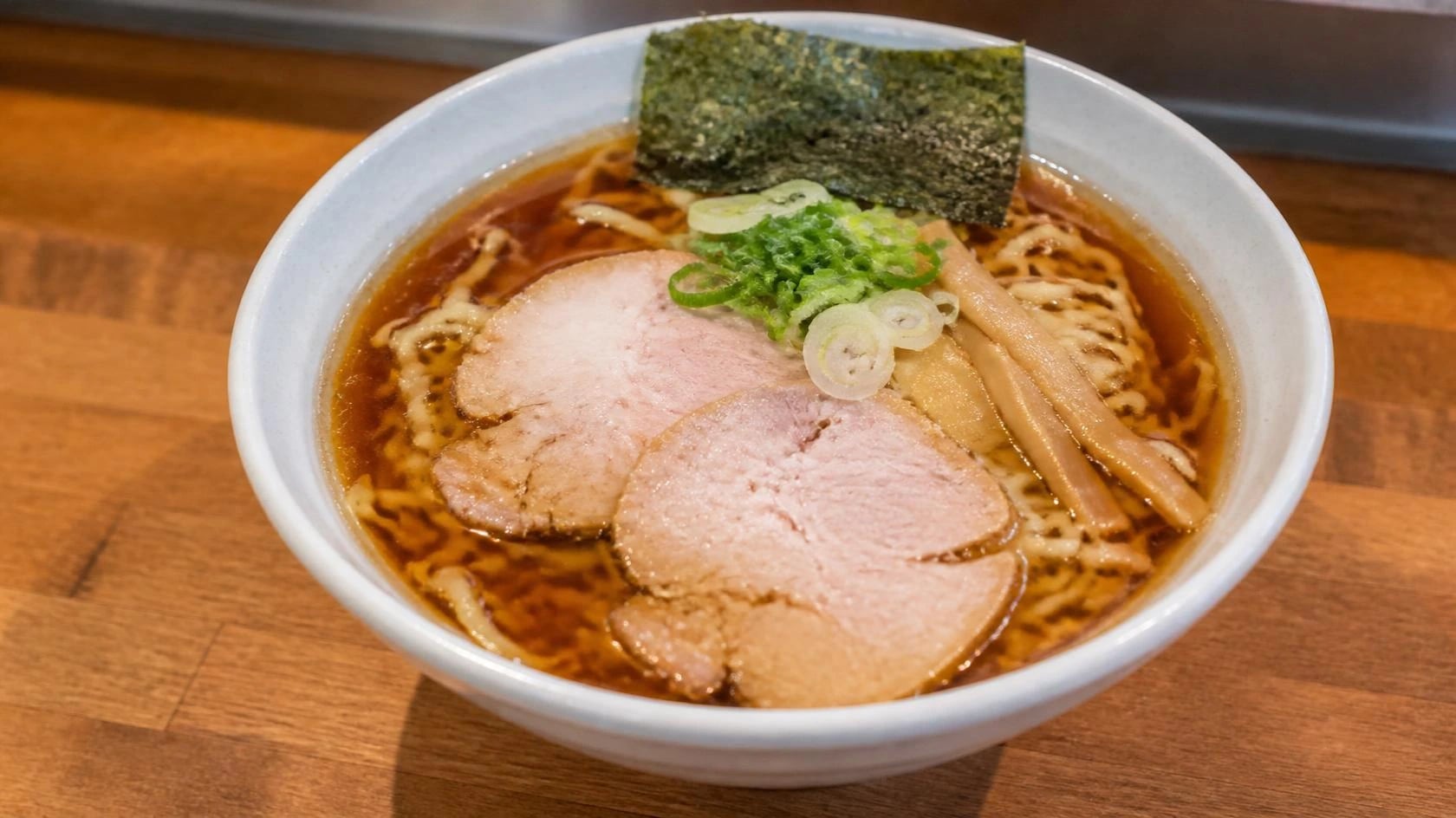 AI-made picture of Chūka soba (中華そば)