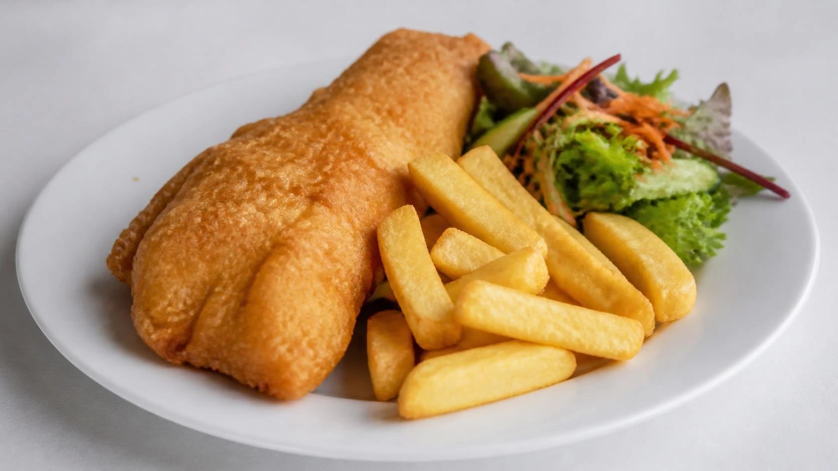 AI-made picture of Cod and chips