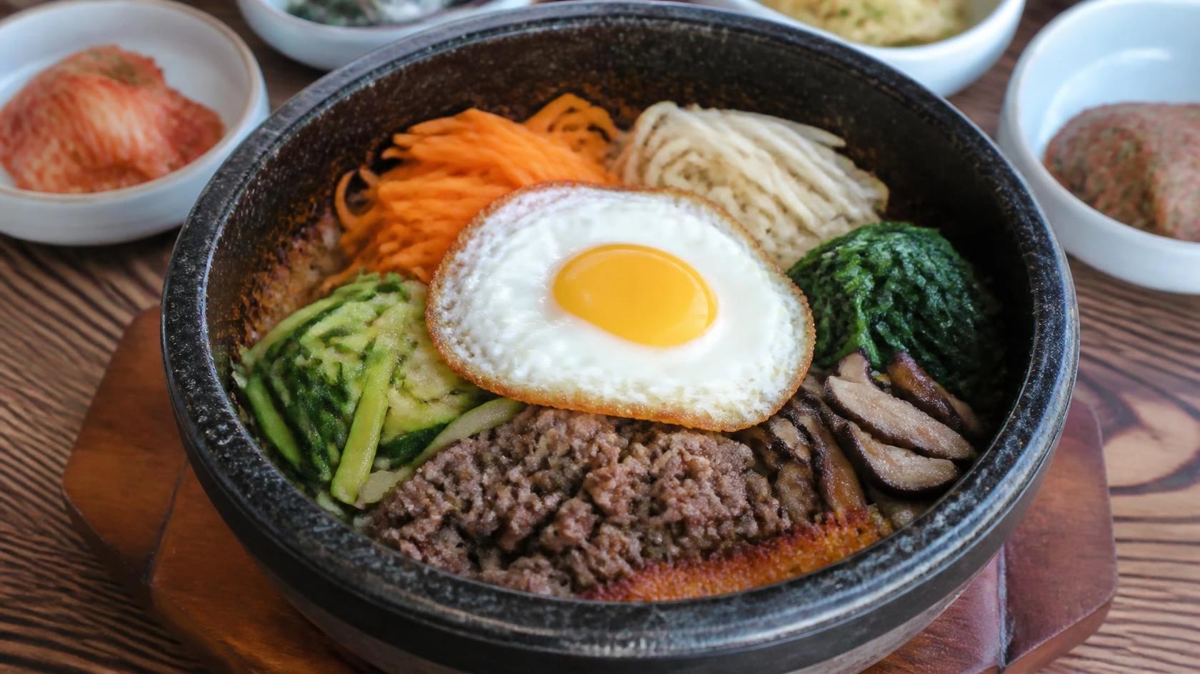 AI-made picture of Dolsot bibimbap