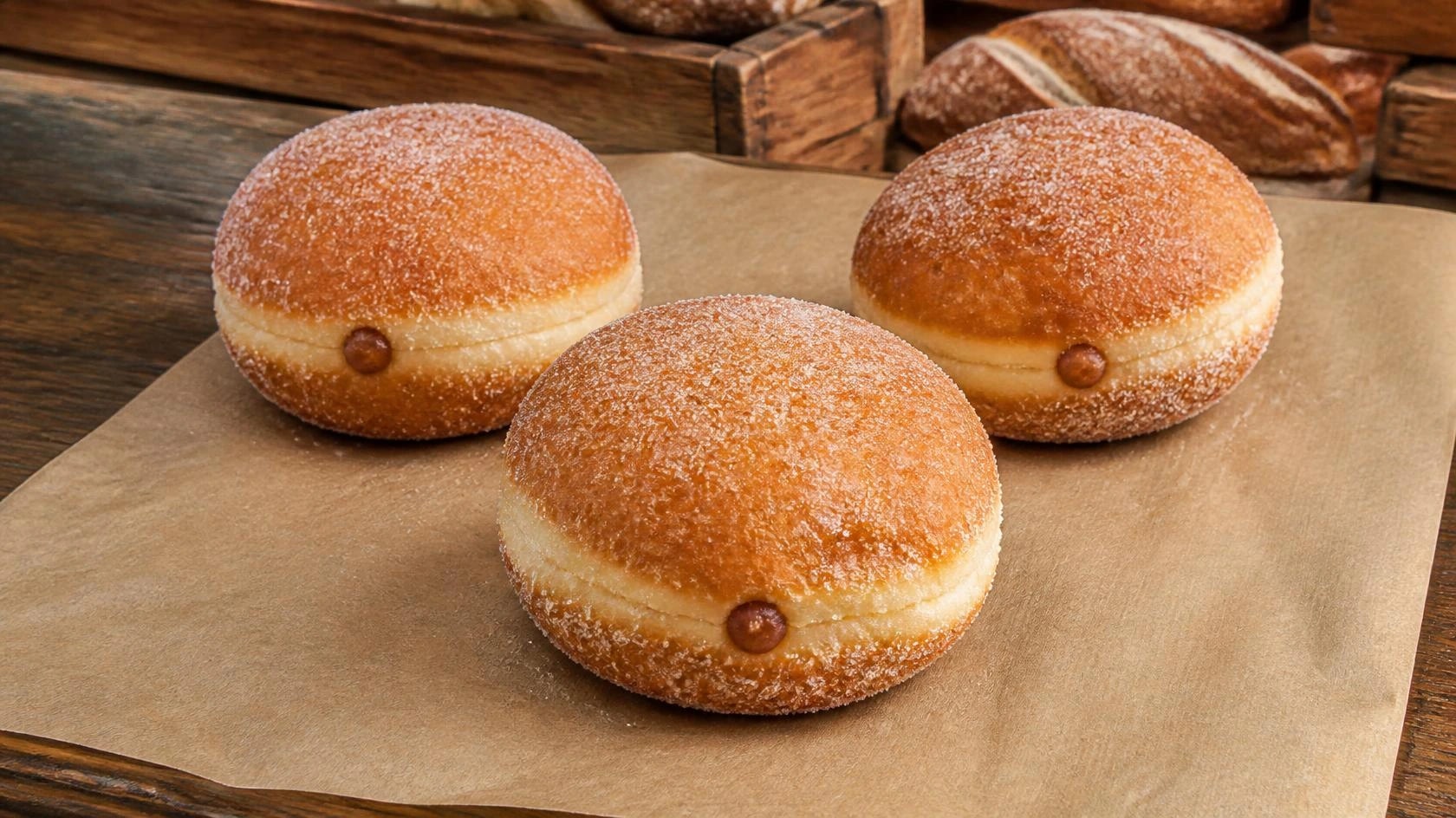 AI-made picture of Krapfen