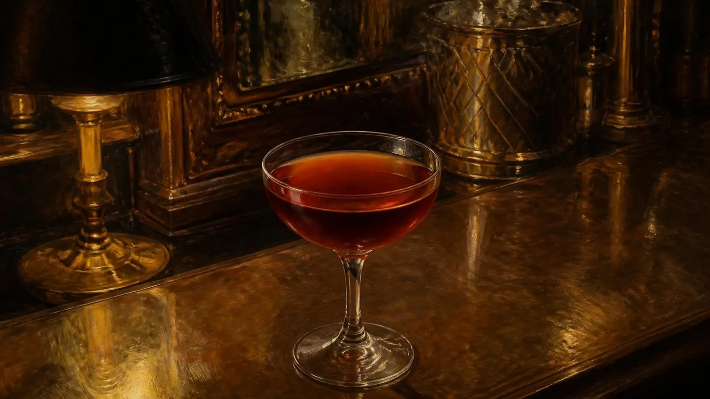 AI-made dish picture for The American Bar at The Savoy