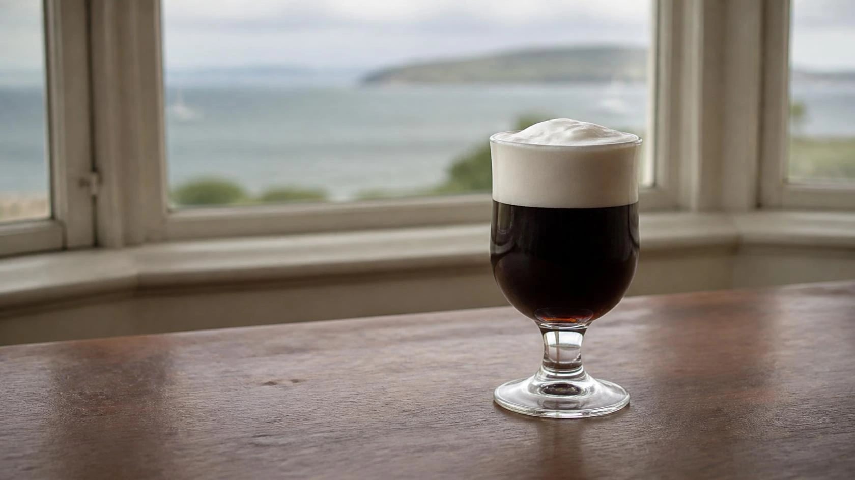 AI-made picture of Irish Coffee