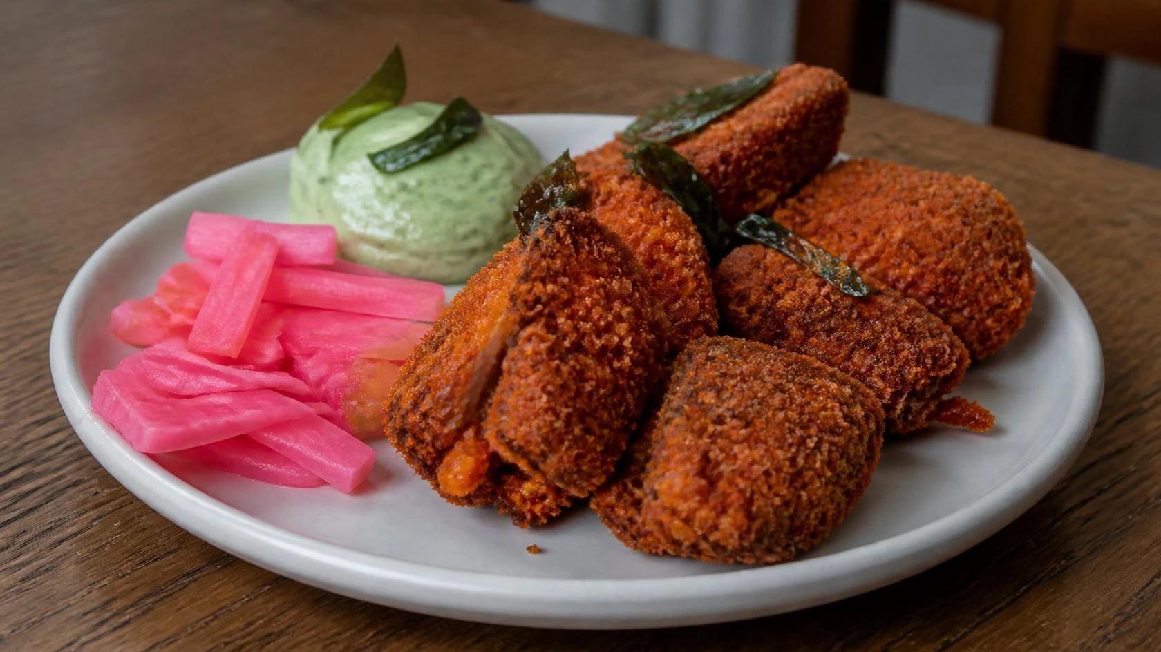 AI-made picture of Keralan fried chicken