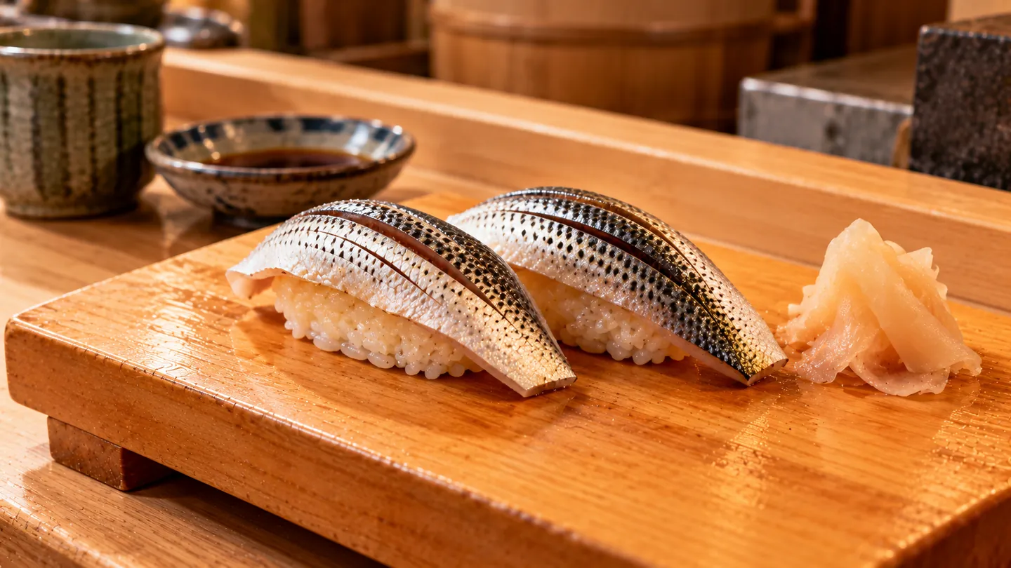AI-made picture of Kohada (小肌)
