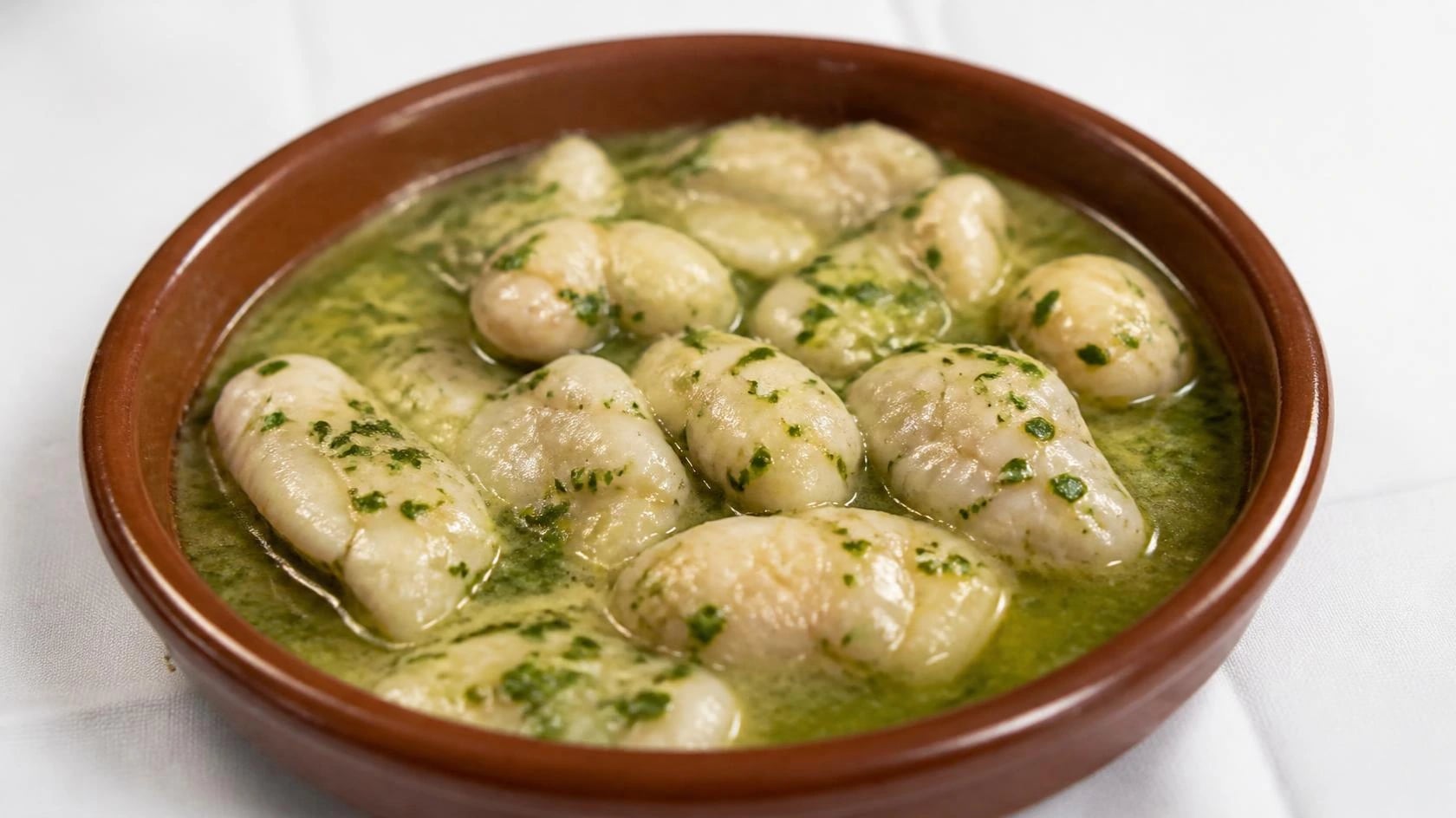 AI-made picture of Kokotxas de merluza