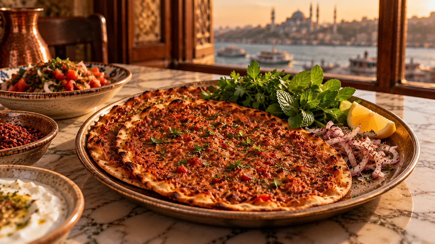 AI-made picture of Lahmacun