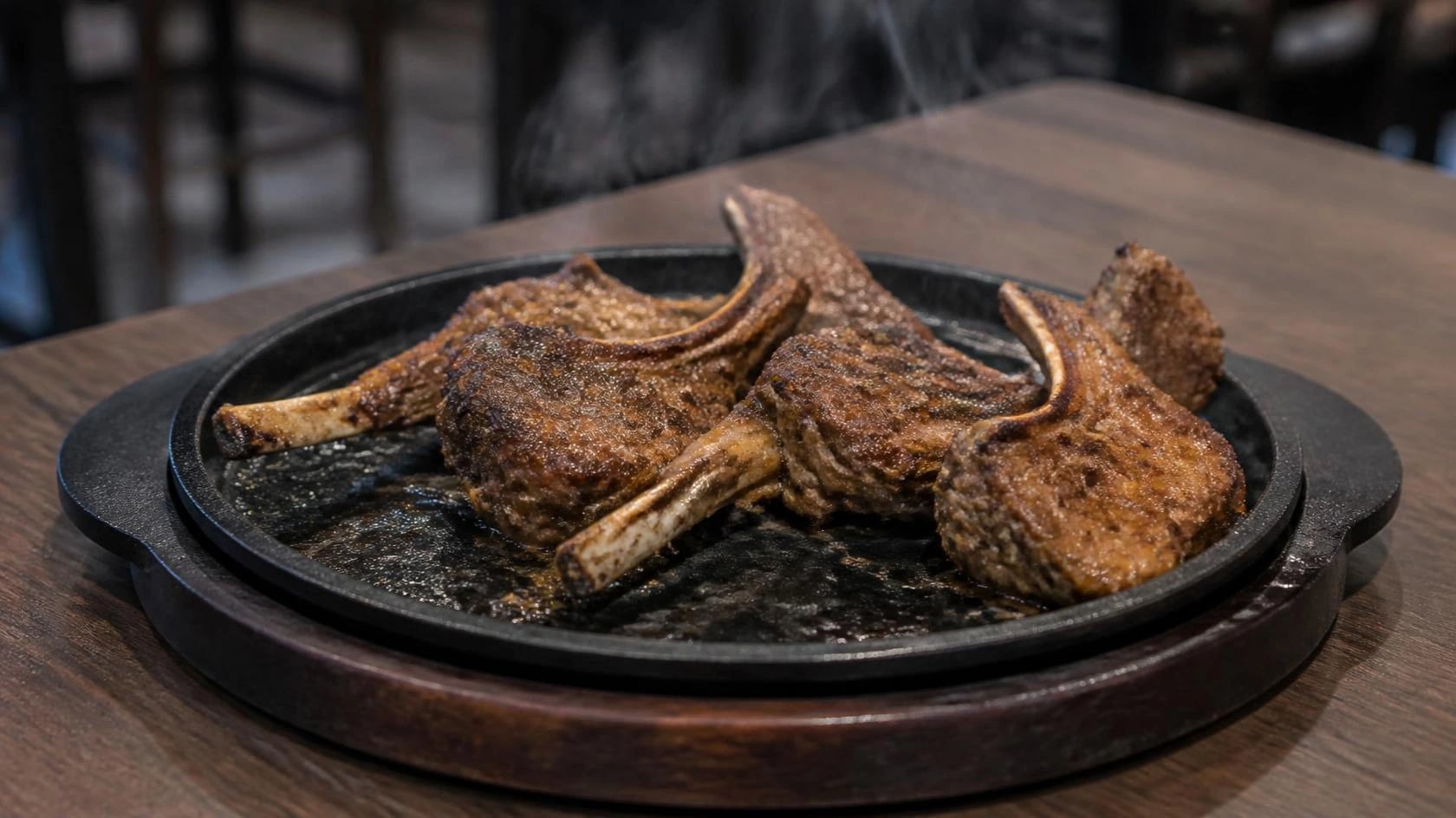 AI-made picture of Lamb Chops