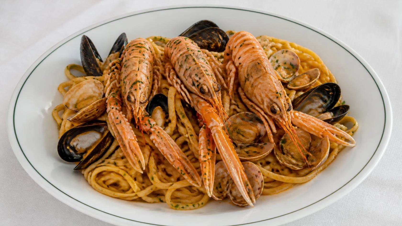AI-made picture of Linguine alla Dora