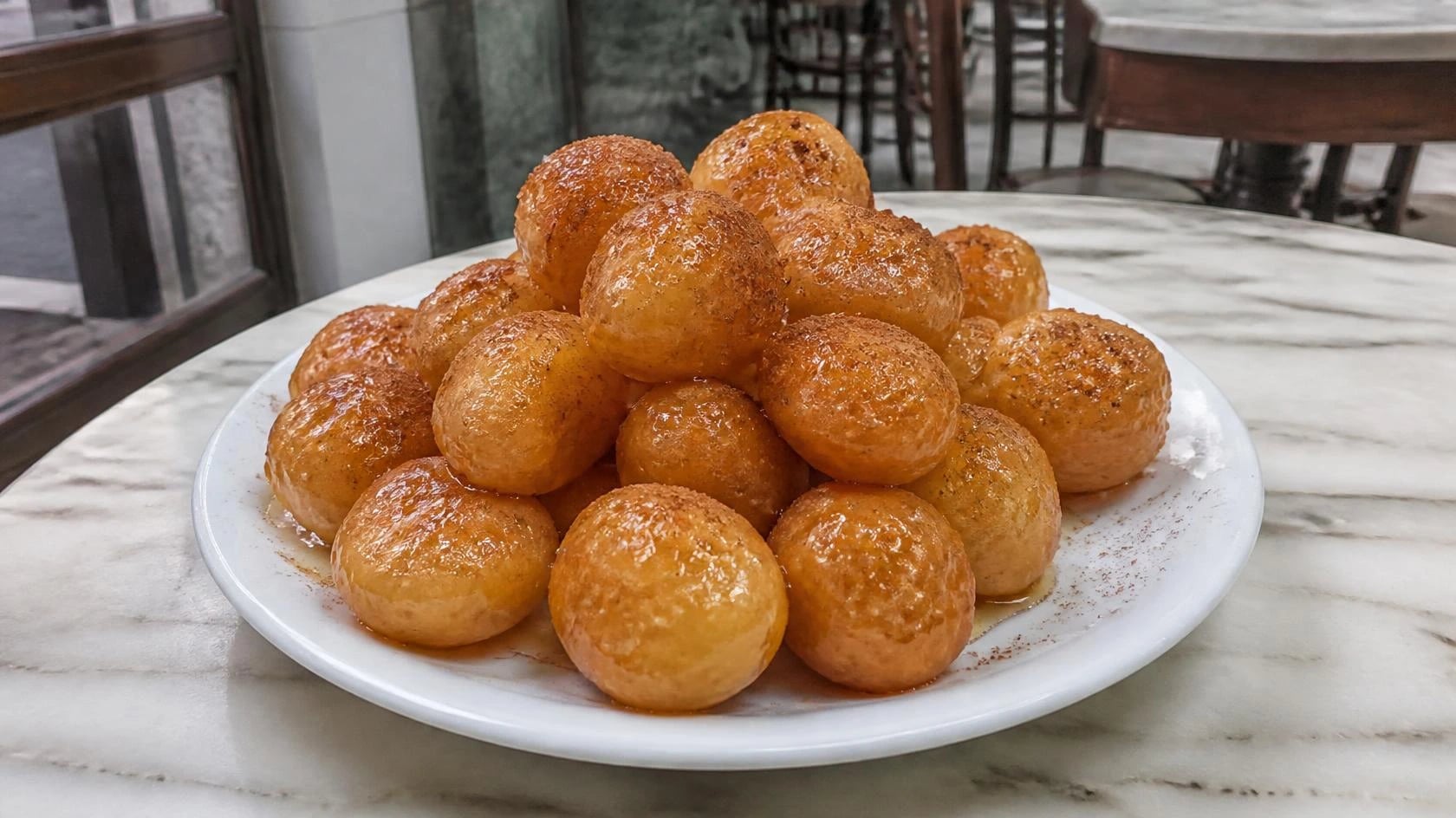 AI-made picture of Loukoumades