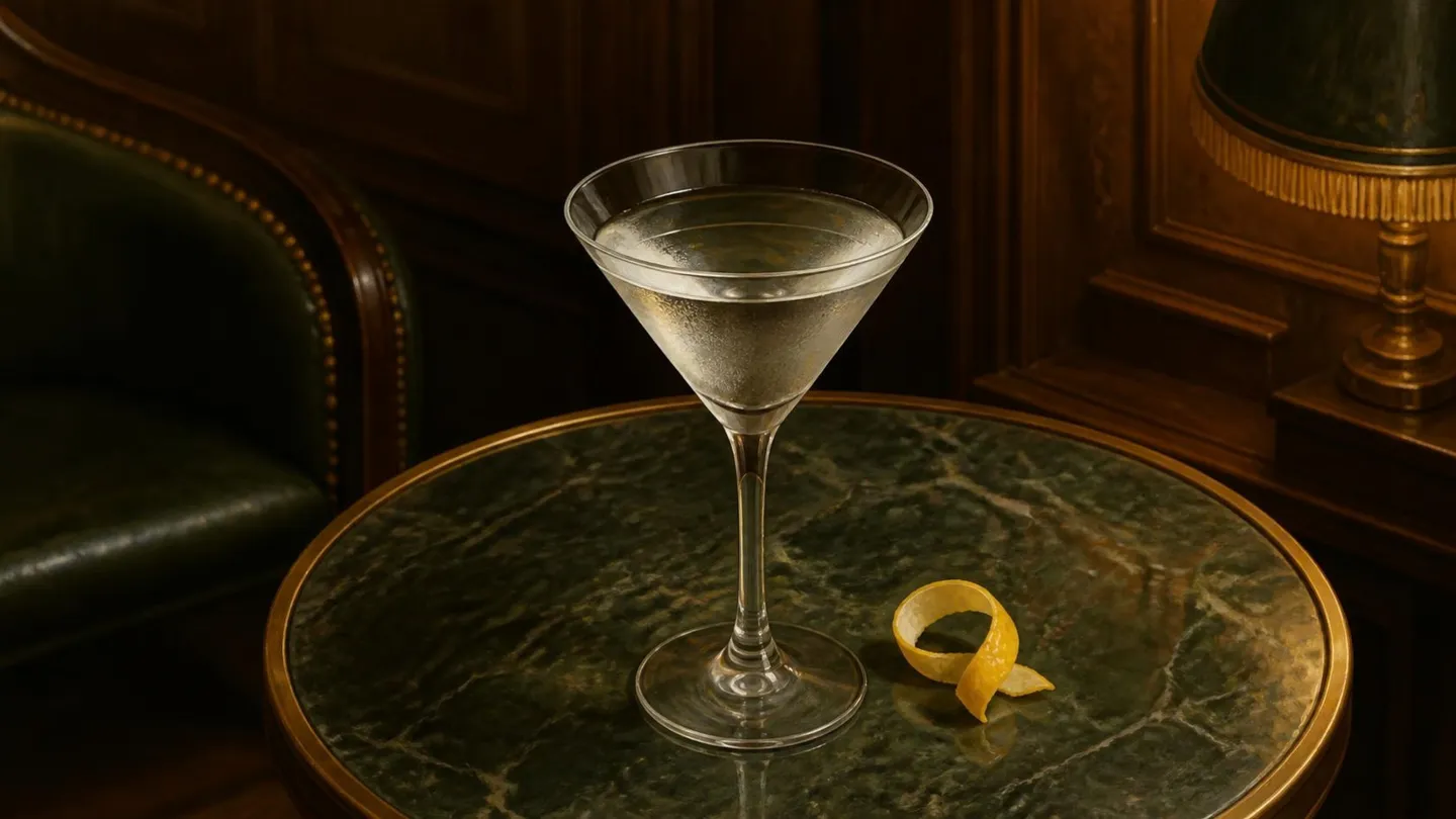 AI-made picture of Connaught Martini
