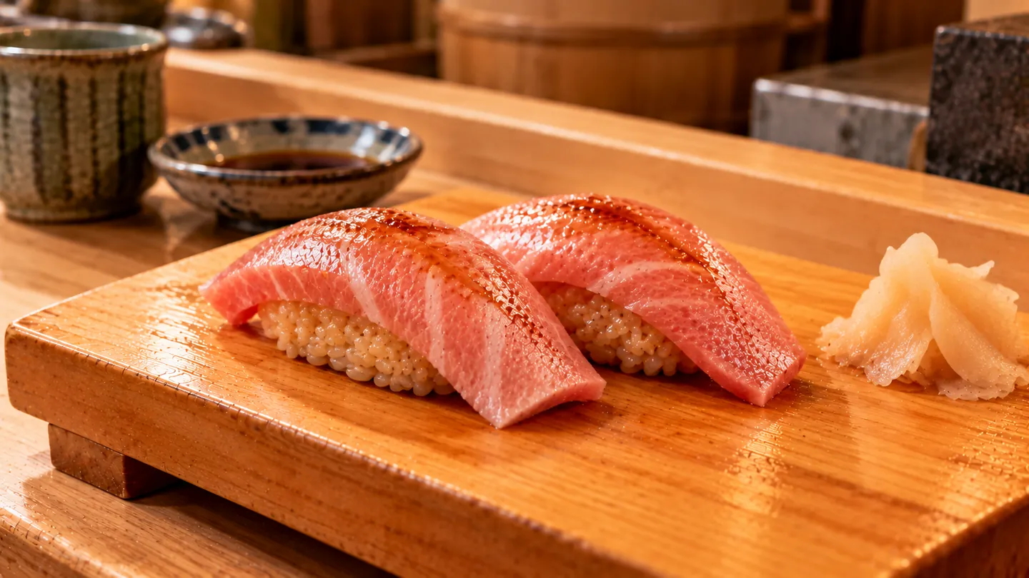 AI-made picture of Ōtoro (大トロ)