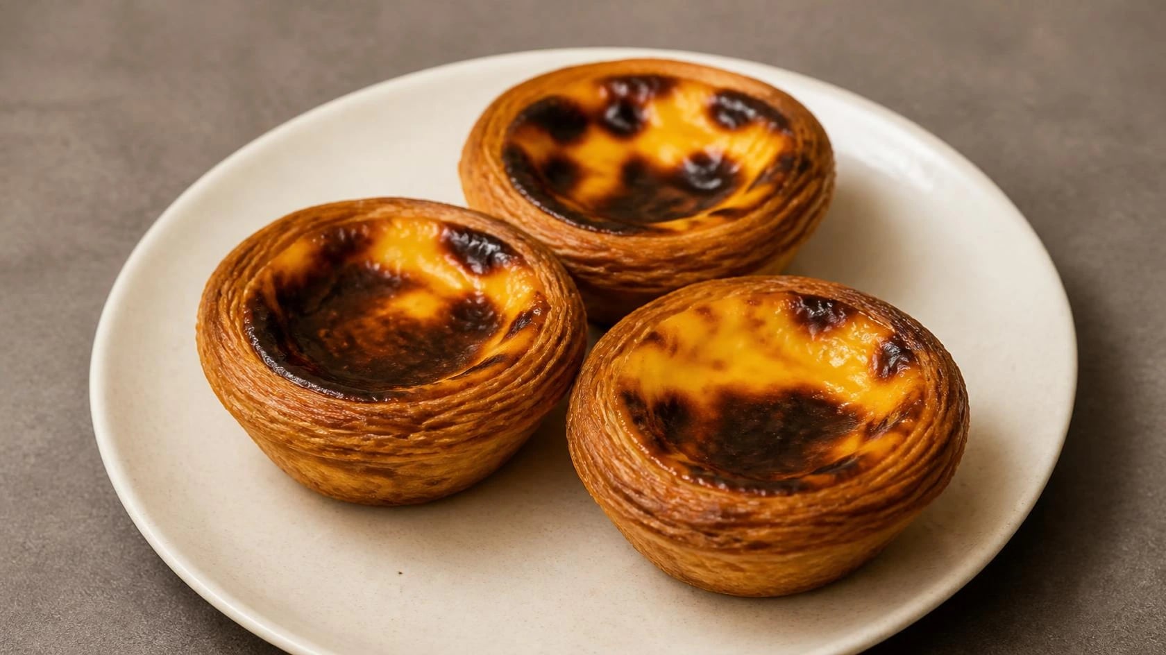 AI-made picture of Pastel de nata