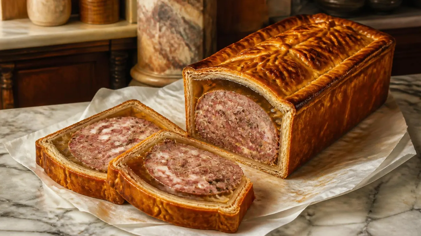 AI-made picture of Pâté en croûte Vice-Champion du Monde