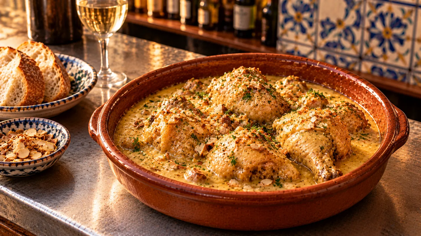 AI-made picture of Gallina en Pepitoria al Gusto de Mingote