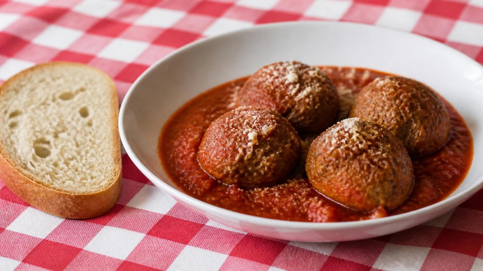 AI-made picture of Polpette al sugo