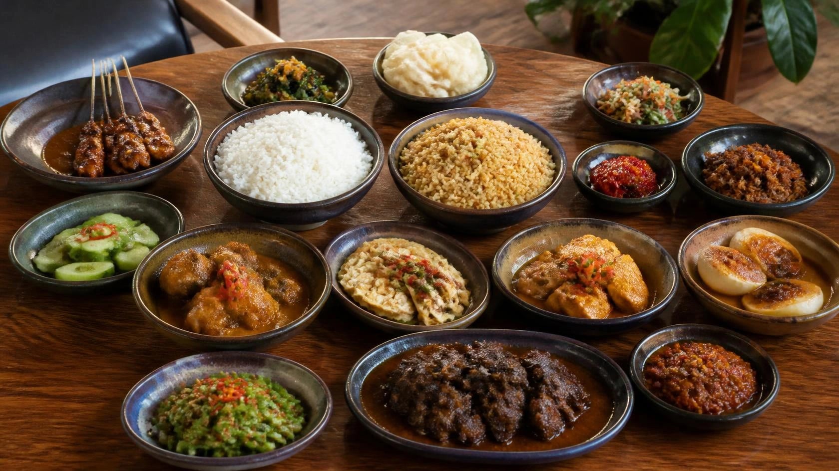 AI-made picture of Rijsttafel Dèsa