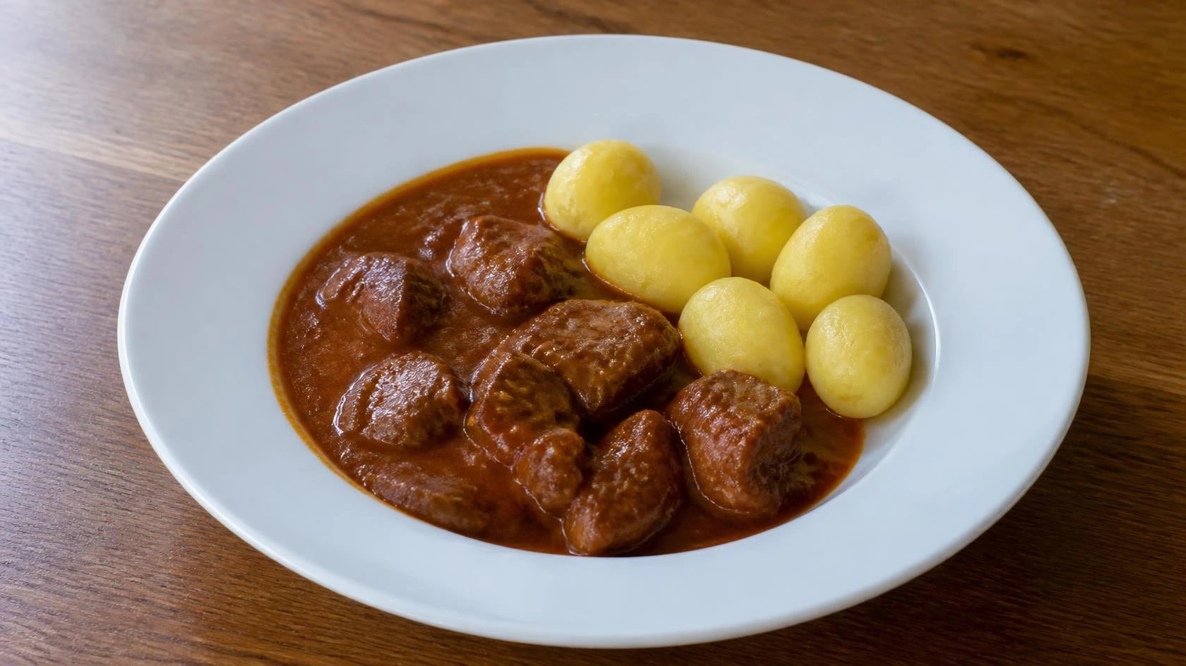 AI-made picture of Rindsgulasch