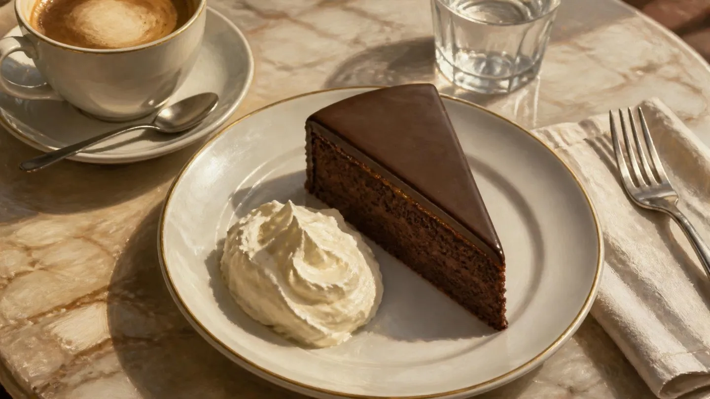 AI-made picture of Original Sacher-Torte