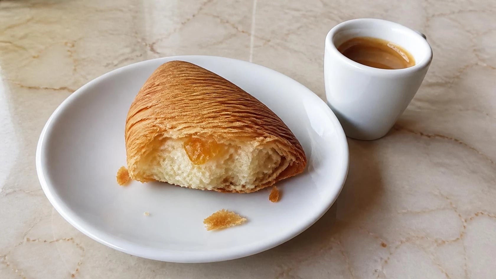 AI-made picture of Sfogliatella