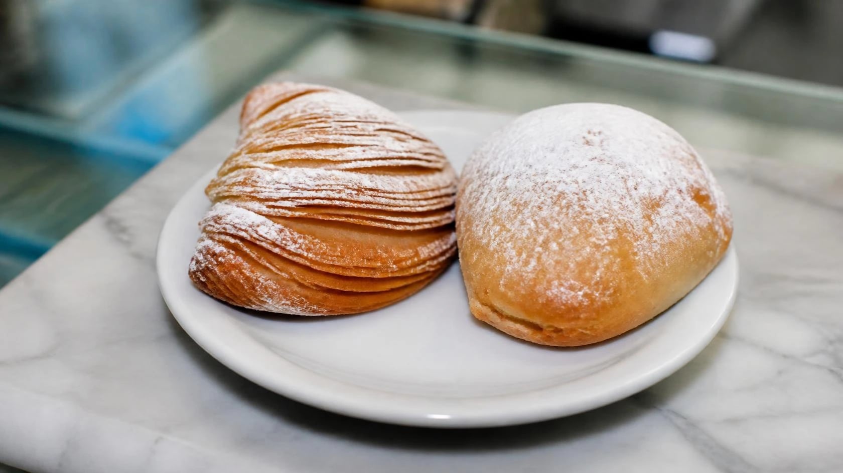 AI-made picture of Sfogliatella