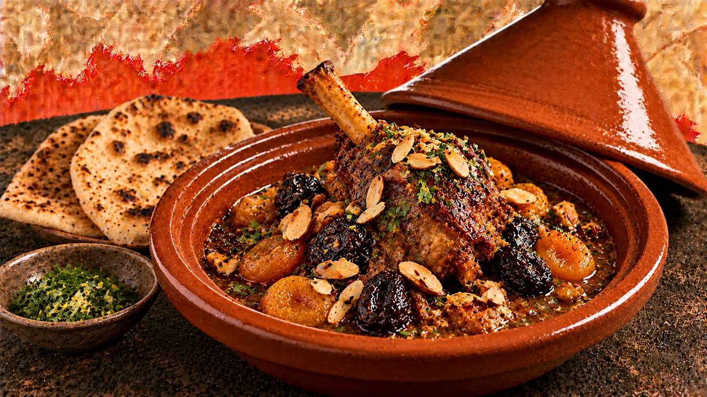 AI-made picture of Tajine el ain