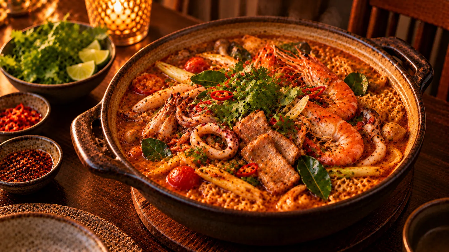 AI-made picture of Tom Yam Mama Noodles