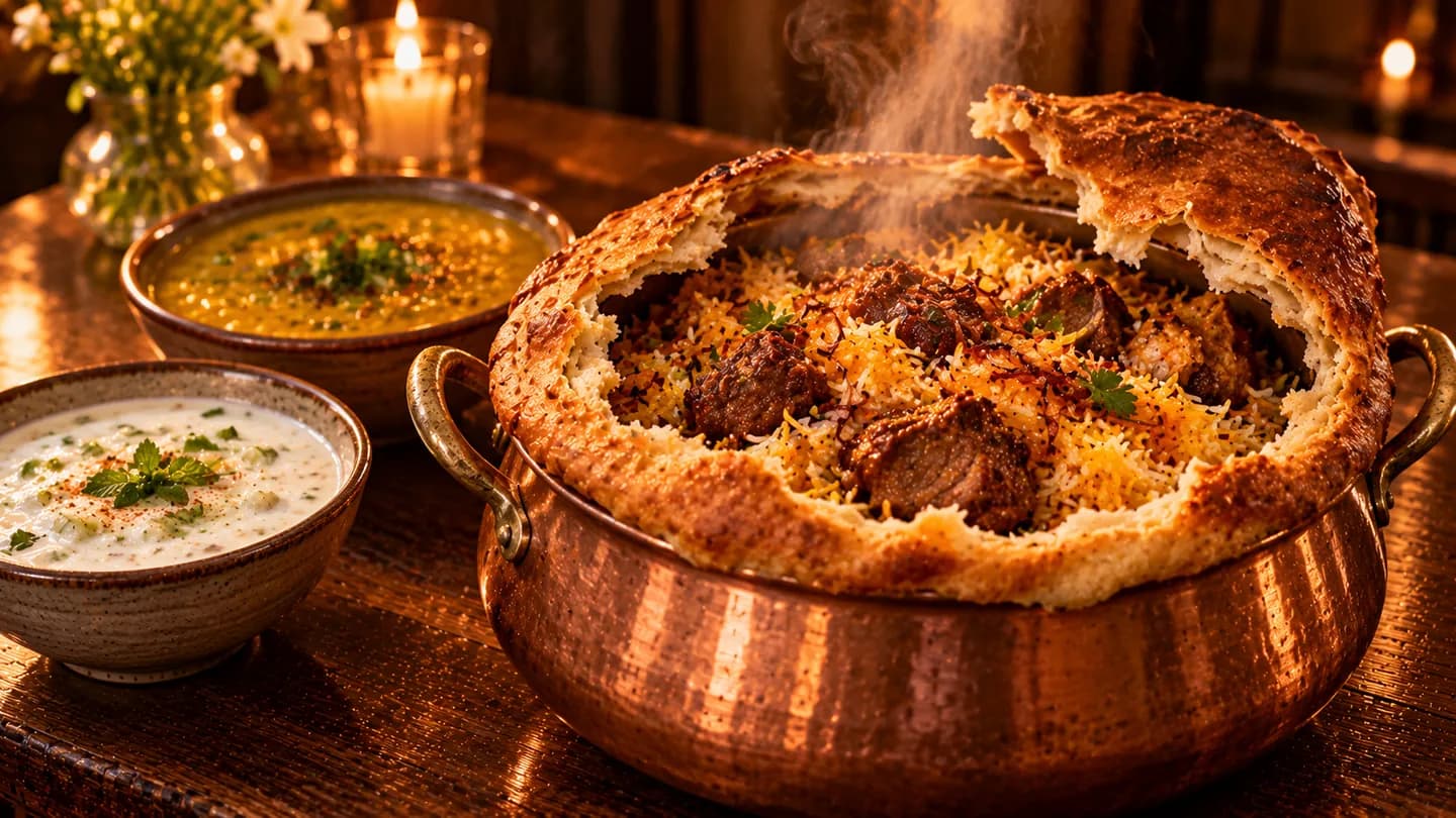 AI-made picture of Biryani